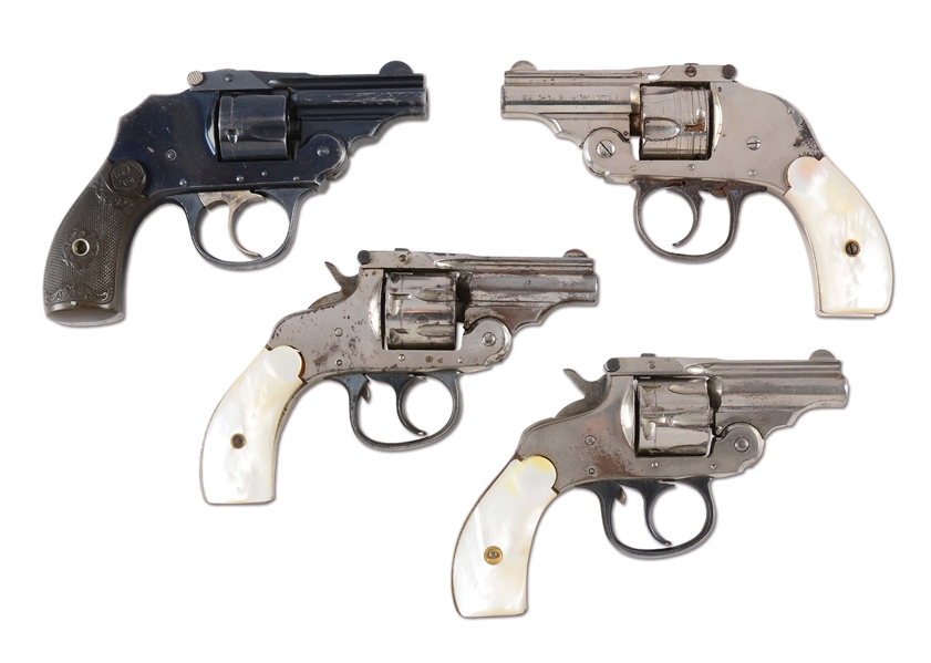 (C) LOT OF 4: BICYCLE REVOLVERS.