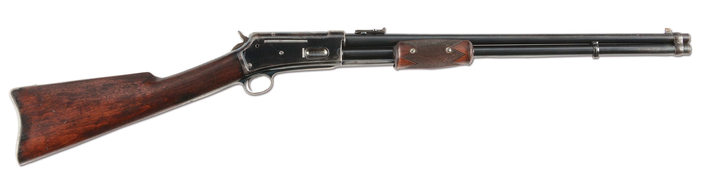 (A) SPECTACULAR 1ST YEAR PRODUCTION COLT LIGHTNING LARGE FRAME BABY CARBINE (1887).