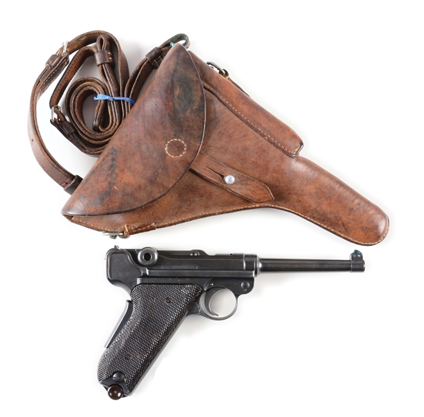 (C) WAFFENFABRIK BERN SWISS 1906-29 LUGER SEMI AUTOMATIC PISTOL.