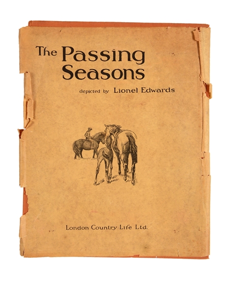 LIONEL EDWARDS "THE PASSING SEASONS". 