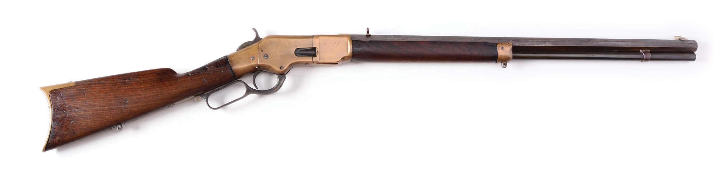 (A) WINCHESTER MODEL 1866 LEVER ACTION RIFLE (1870-1871)