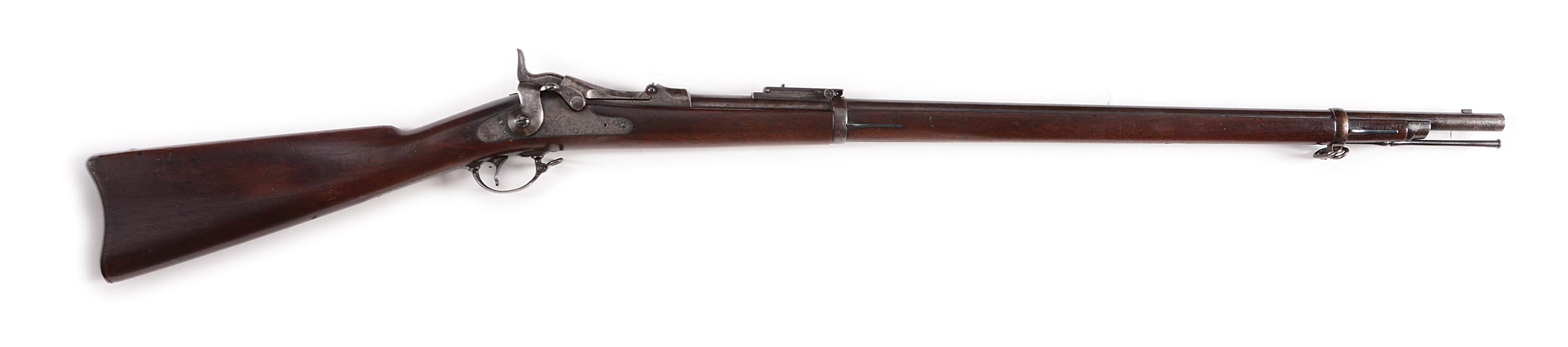 (A) SPRINGFIELD US 1884 TRAPDOOR RIFLE, DATED 1890.