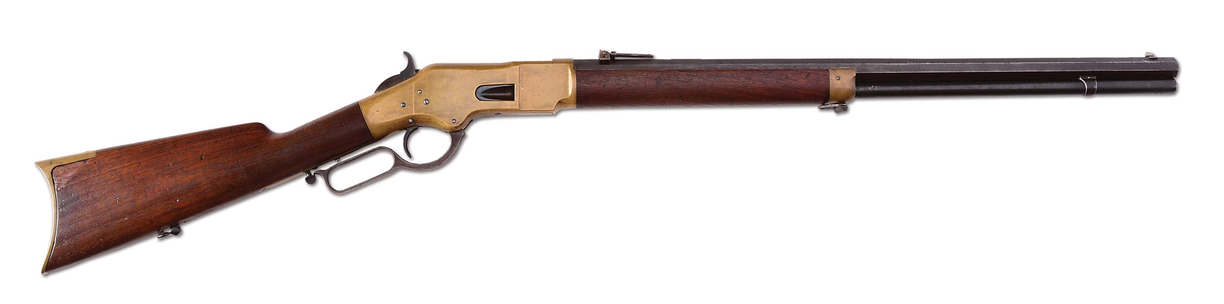 (A) FINE WINCHESTER MODEL 1866 LEVER ACTION RIFLE (1870-1871).