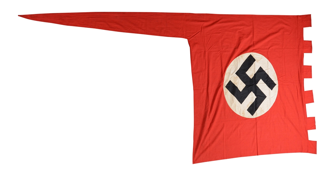 LOT OF 4: NAZI PARTY FLAGS.
