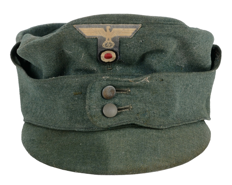 GERMAN WWII HEER MOUNTAIN TROOPERS "BERMUTZE" CAP.