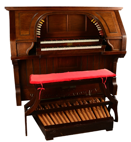 UNIFIED REPRODUCO SELF CONTAINED PLAYER PIPE ORGAN.
