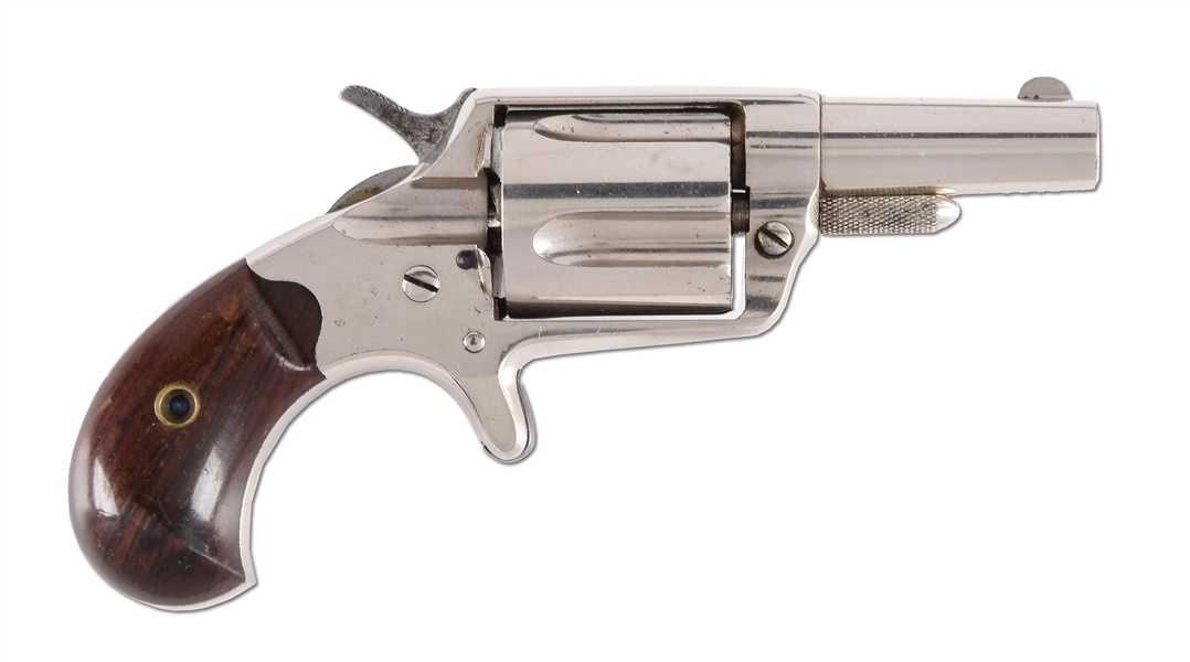 (A) HIGH CONDITION ETCHED PANEL COLT NEW LINE SINGLE ACTION REVOLVER.