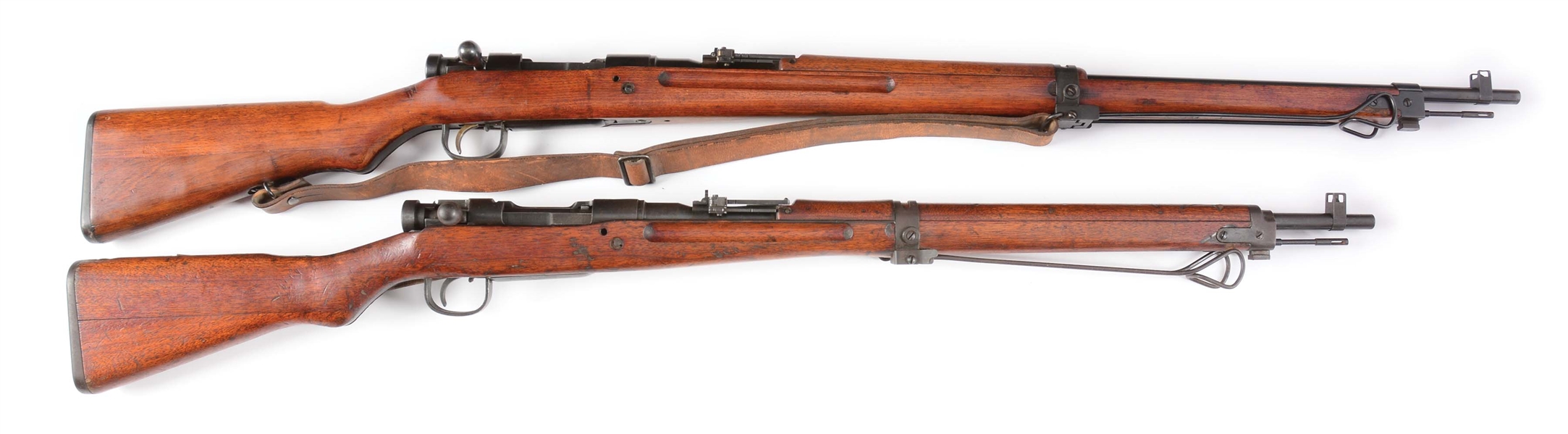 (C) LOT OF 2: JAPANESE BOLT ACTION RIFLES.