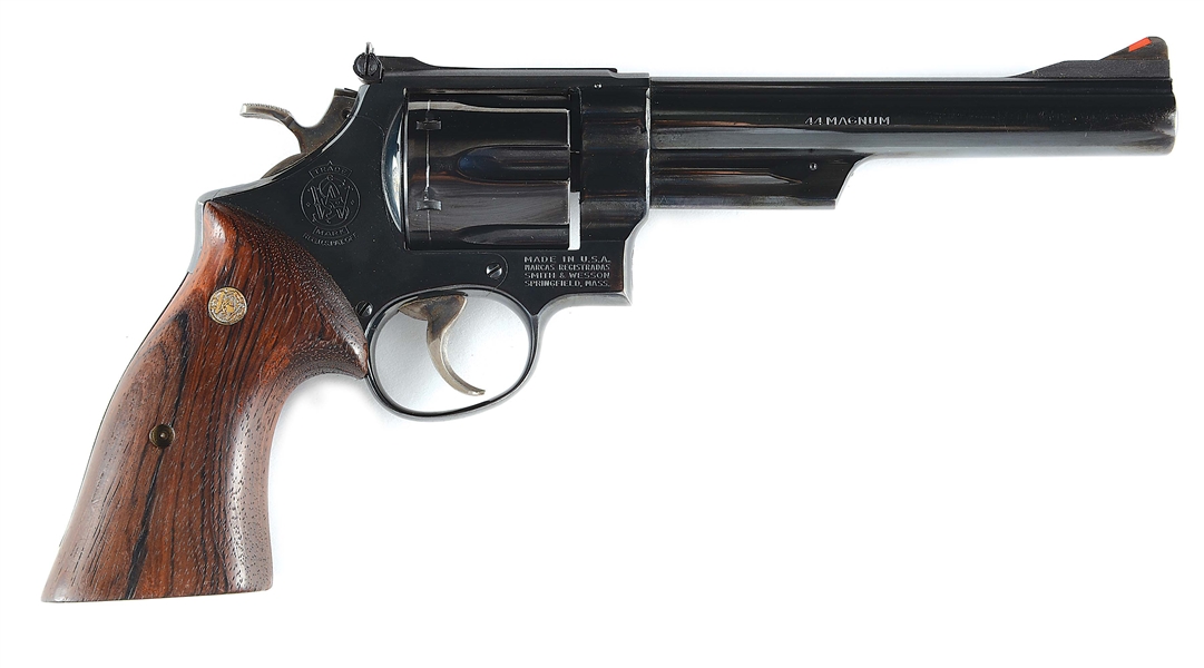 (M) SMITH & WESSON MODEL 29-2 DOUBLE ACTION REVOLVER (1973).
