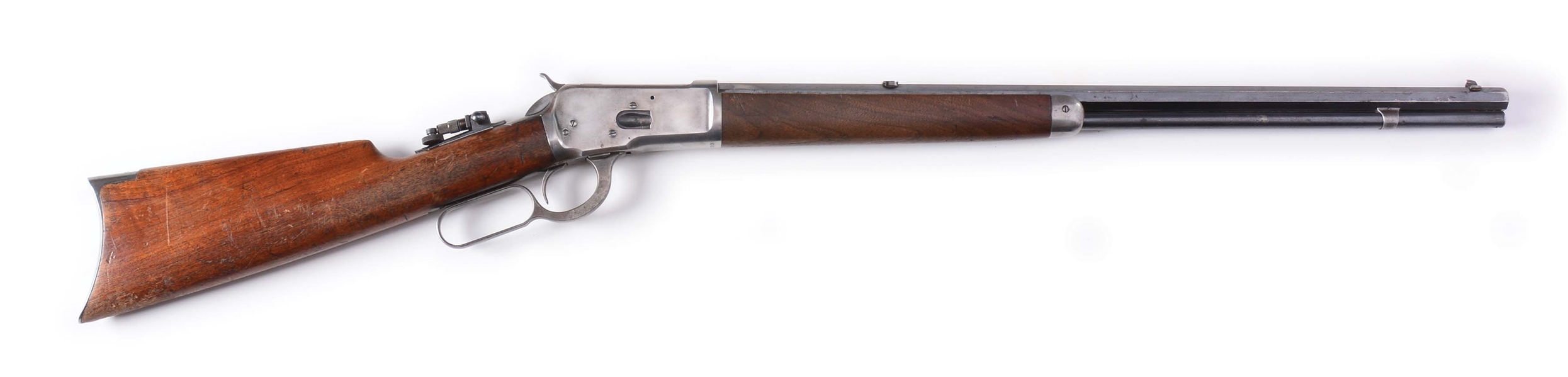 (C) WINCHESTER MODEL 1892 LEVER ACTION RIFLE (1912).