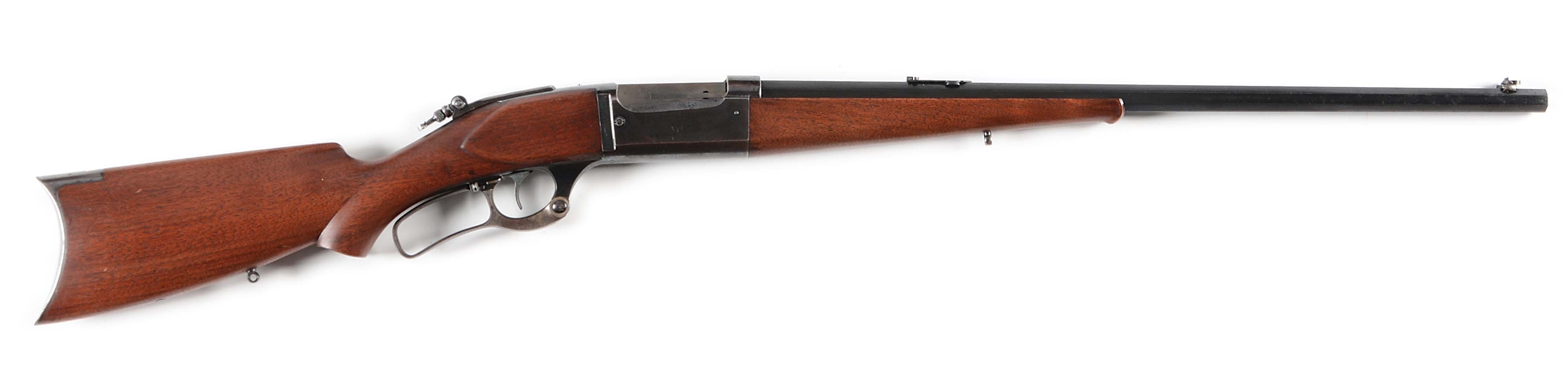 (C) SCARCE HIGH CONDITION SAVAGE MODEL 1899 SEMI-DELUXE LEVER ACTION RIFLE (1911).