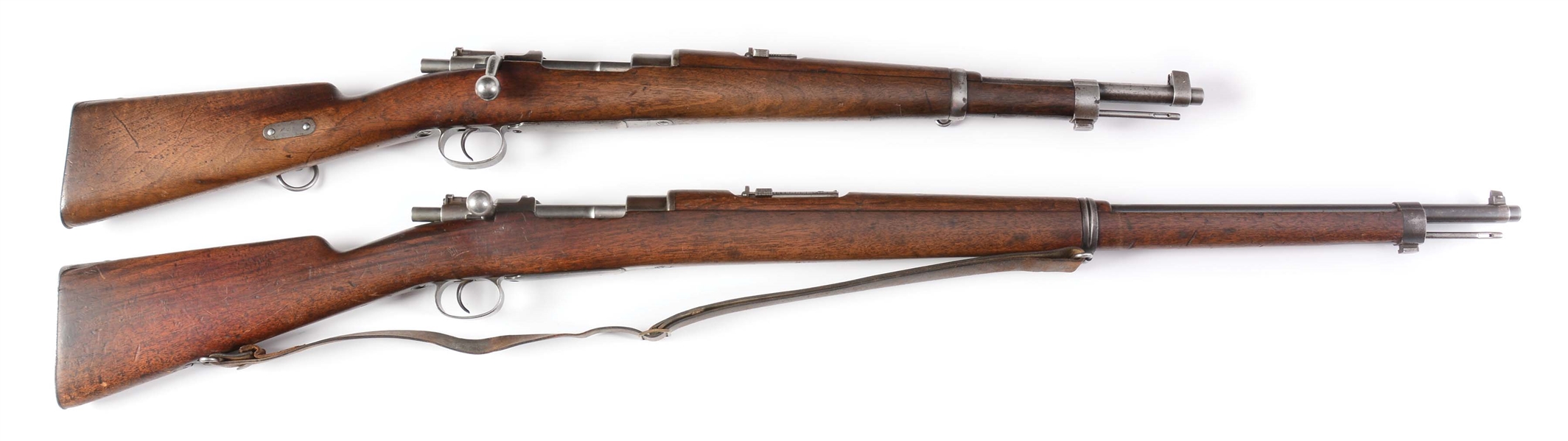 (A) LOT OF 2: CHILEAN MAUSER RIFLES.