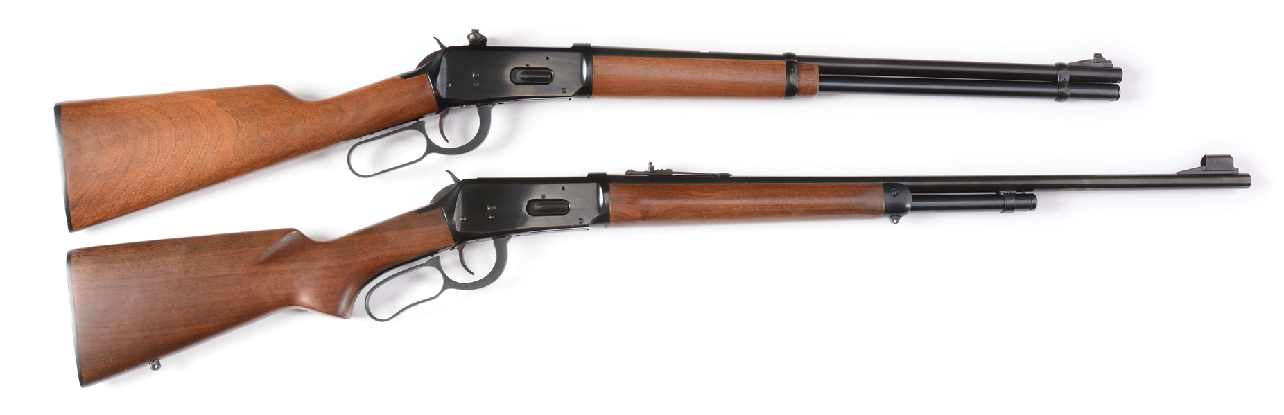 (C) LOT OF 2: NEAR NEW WINCHESTER LEVER ACTION RIFLES.