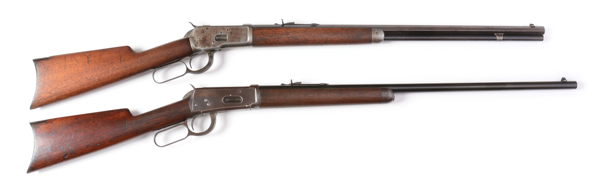 (C) LOT OF 2: WINCHESTER MODEL 1892 & 1894 LEVER ACTION RIFLES.