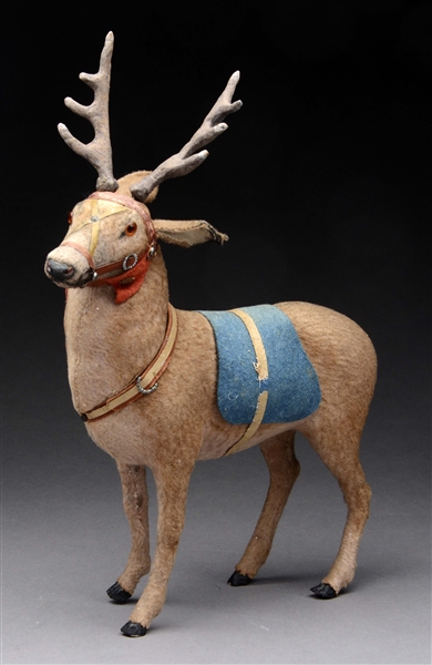 GERMAN REINDEER CANDY CONTAINER. 