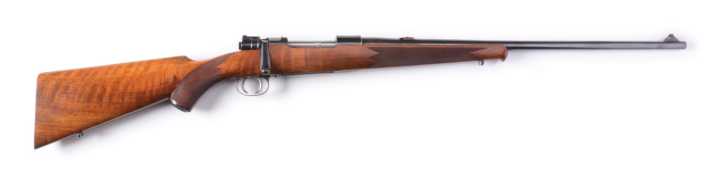 (C) EXCEPTIONALLY RARE (ESTIMATED FAR FEWER THAN 100 IMPORTED) CHARLES NEWTON RIFLE CORPORATION MODEL 1922 BOLT ACTION SPORTING RIFLE WITH A HIGH DEGREE OF ORIGINAL FINISH. 