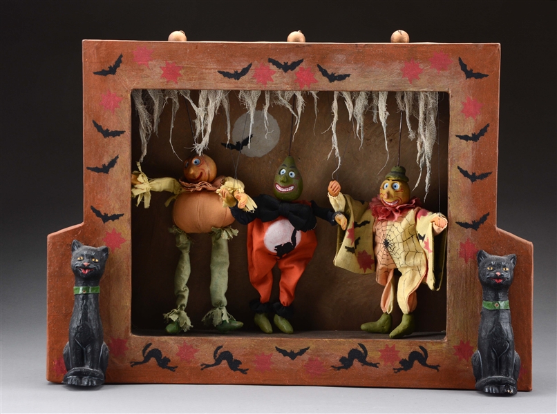 HALLOWEEN PUPPET SHOW BY ARTIST JACK ROADS. 