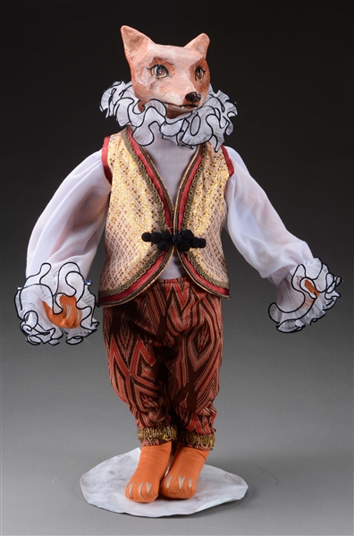 LARGE FOX CHARACTER DOLL. 