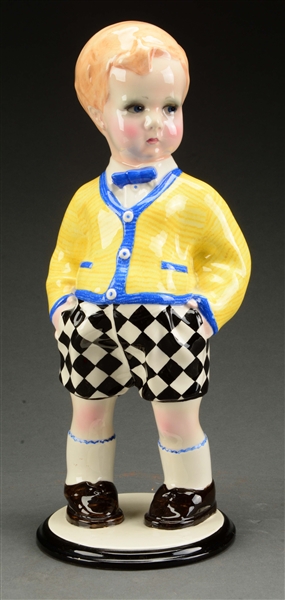 RARE & DESIRABLE LENCI CERAMIC FIGURE.