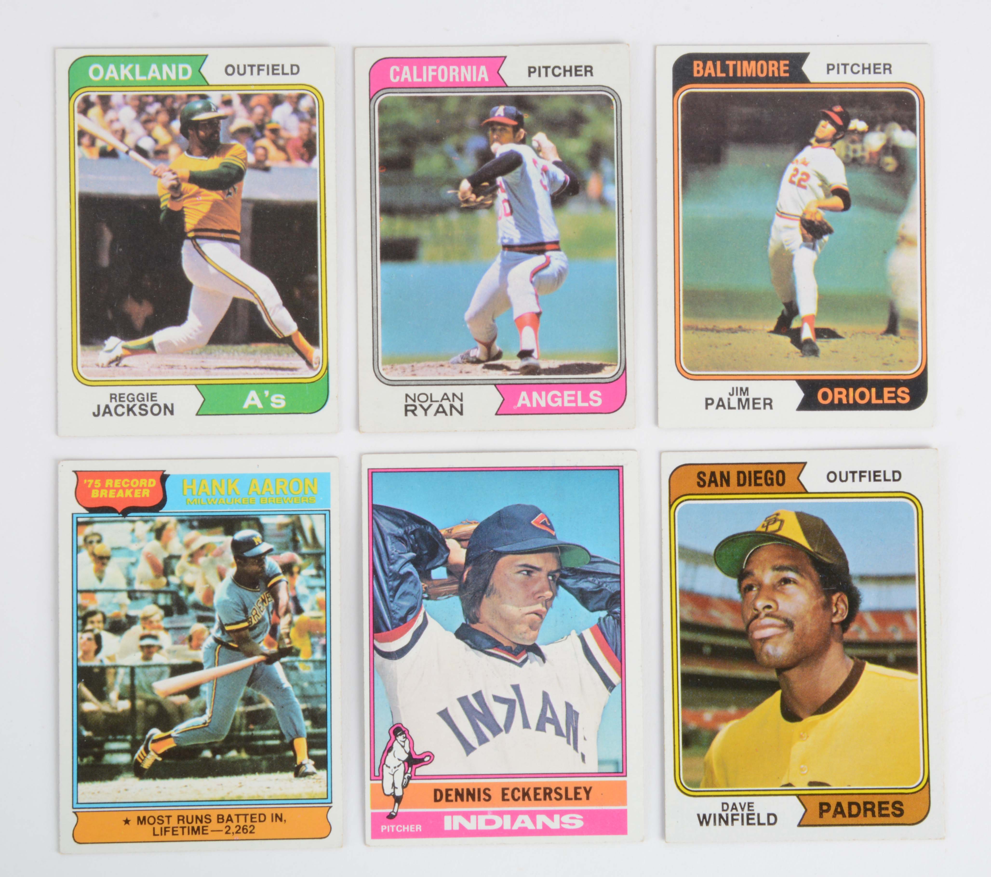 Lot Detail - LOT OF 2: 1970'S TOPPS BASEBALL COMPLETE SETS.