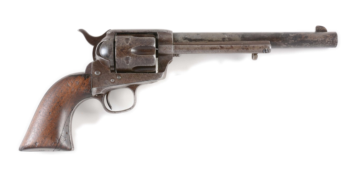 (A) US CAVALRY COLT SINGLE ACTION ARMY REVOLVER (1882).