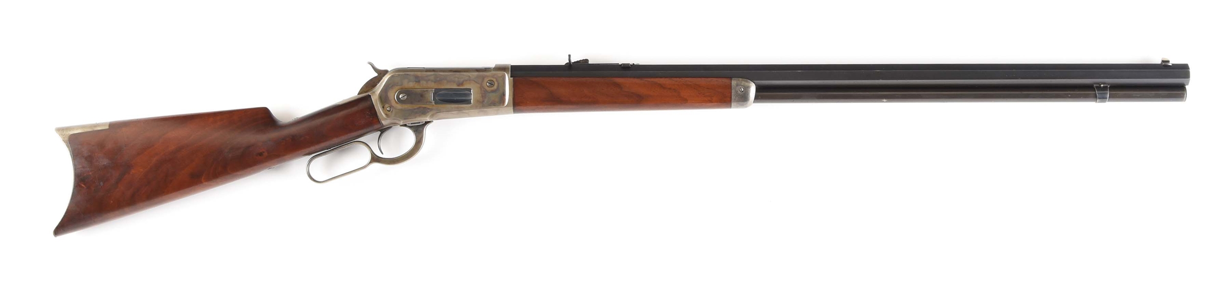 (A) HIGH CONDITION WINCHESTER SPECIAL ORDER EXTRA LENGTH & WEIGHT MODEL 1886 LEVER ACTION RIFLE (1894).
