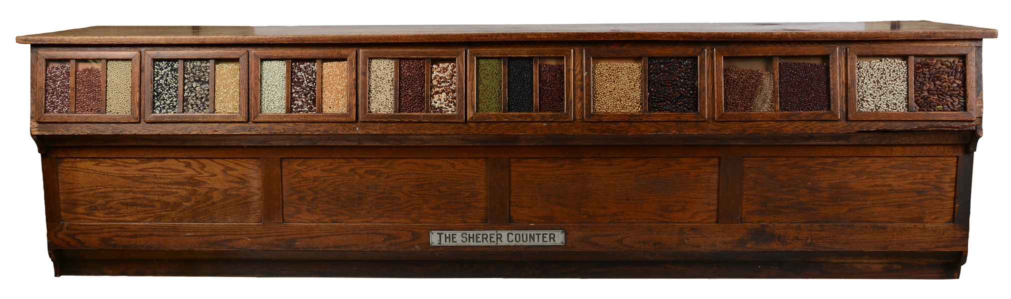 EARLY COUNTRY STORE SHERER BEAN COUNTER.