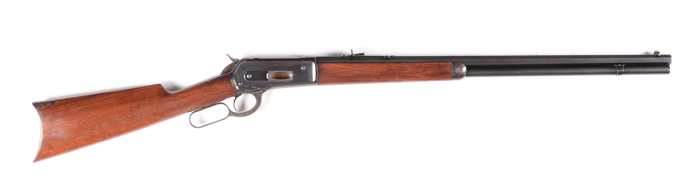 (C) EXCEPTIONAL WINCHESTER MODEL 1886 LEVER ACTION RIFLE