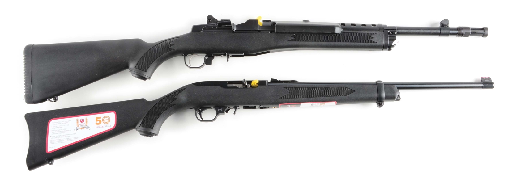 (M) LOT OF 2: BOXED RUGER SEMI-AUTOMATIC RIFLES.