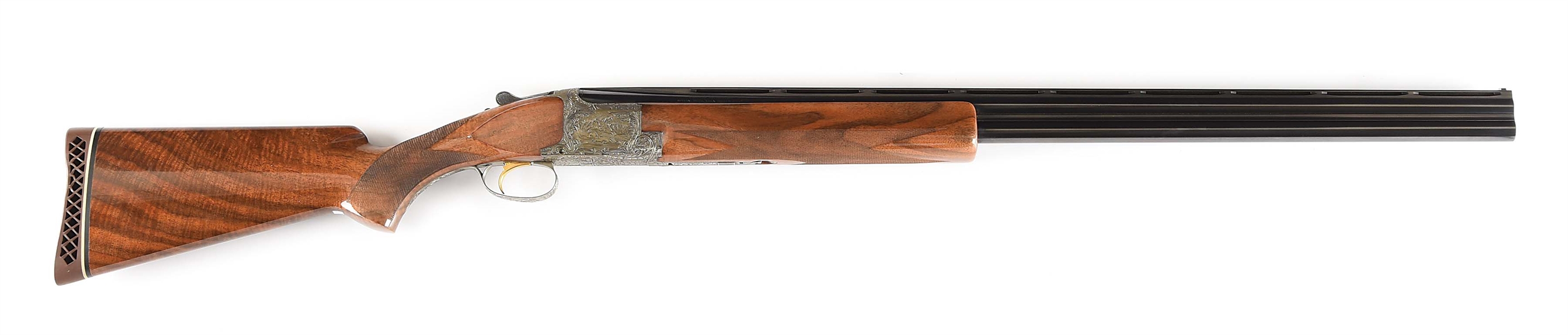 (M) BROWNING BROADWAY SUPERPOSED DIANA GRADE SHOTGUN ENGRAVED BY ANGELO BEE