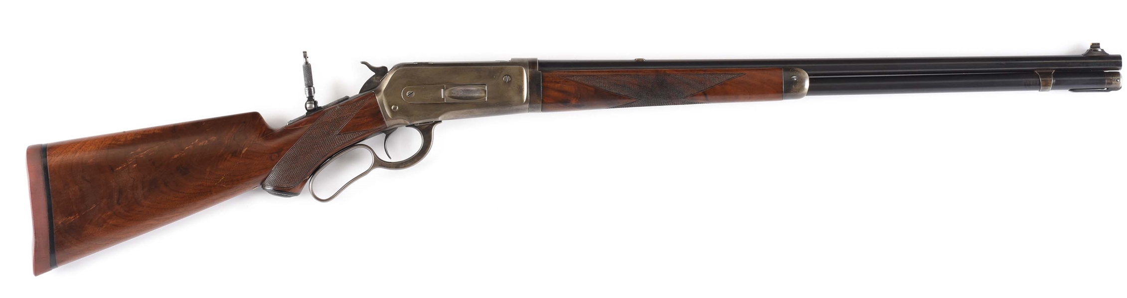 (C) DELUXE WINCHESTER MODEL 1886 TAKEDOWN LIGHTWEIGHT LEVER ACTION RIFLE (1904).