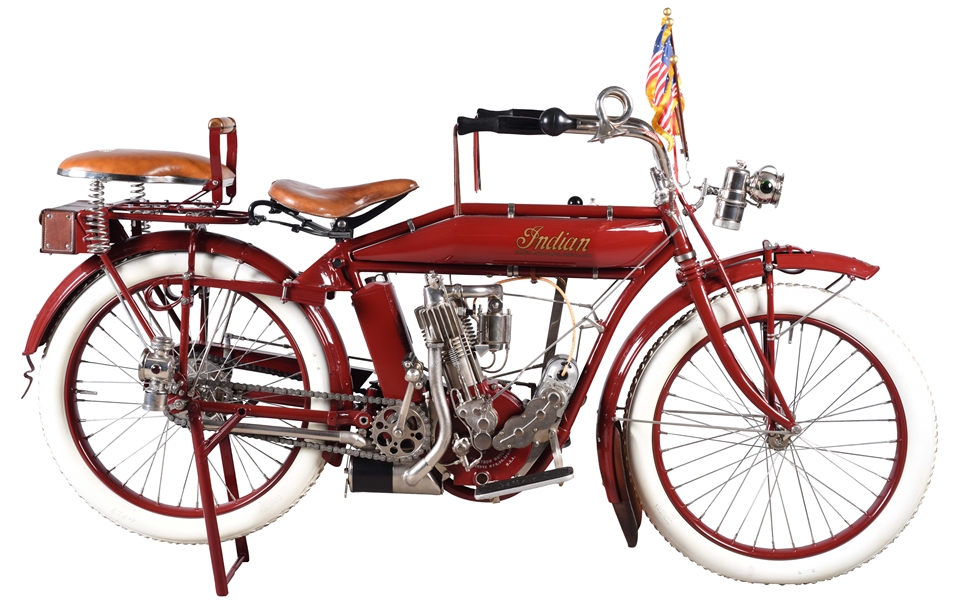 1913 INDIAN MODEL 30.50 MOTORCYCLE SERIAL NUMBER E43213.