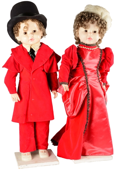 LOT OF 2: DOLL AUTOMATONS.