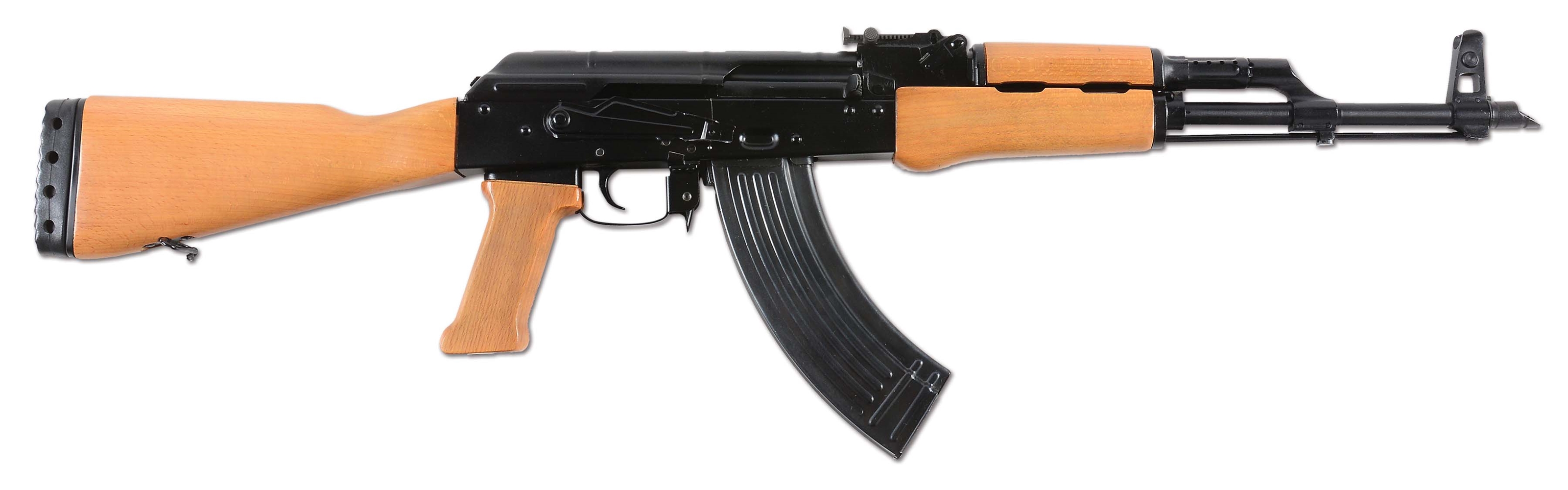 (N) WILSON REGISTERED AUTO SEAR IN NEAR MINT UNFIRED HUNGARIAN SA 85M (AK-47 COPY) MACHINE GUN (FULLY TRANSFERABLE).