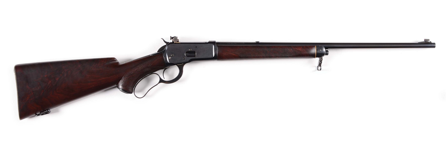 (C) DELUXE PRE-WAR WINCHESTER MODEL 65 LEVER ACTION RIFLE (1935).