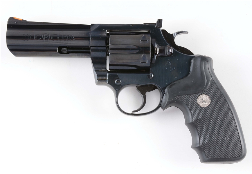 Lot Detail - (M) CASED COLT KING COBRA DOUBLE ACTION REVOLVER.