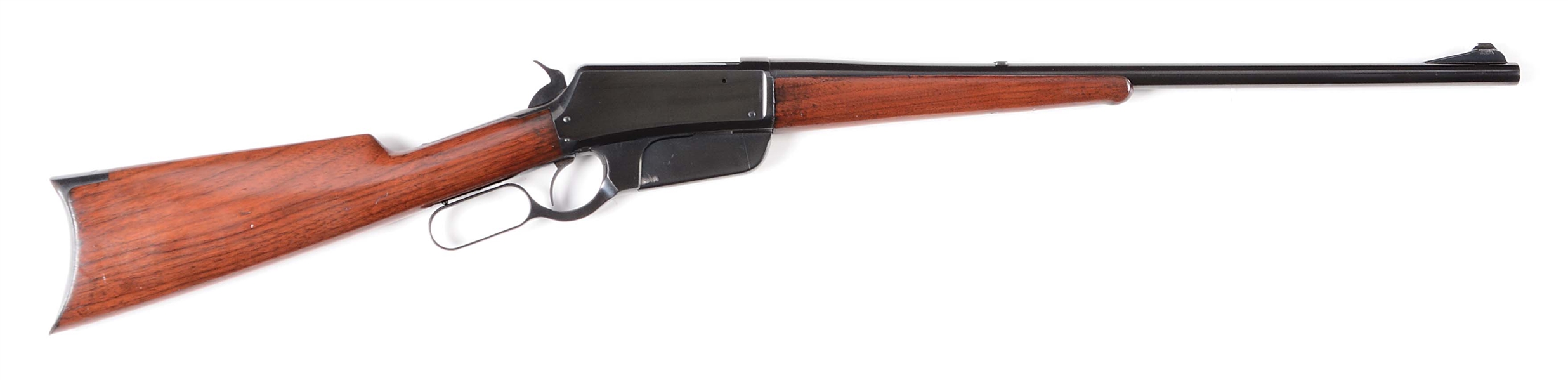 (A) WINCHESTER MODEL 1895 FLATSIDE LEVER ACTION RIFLE (1896).