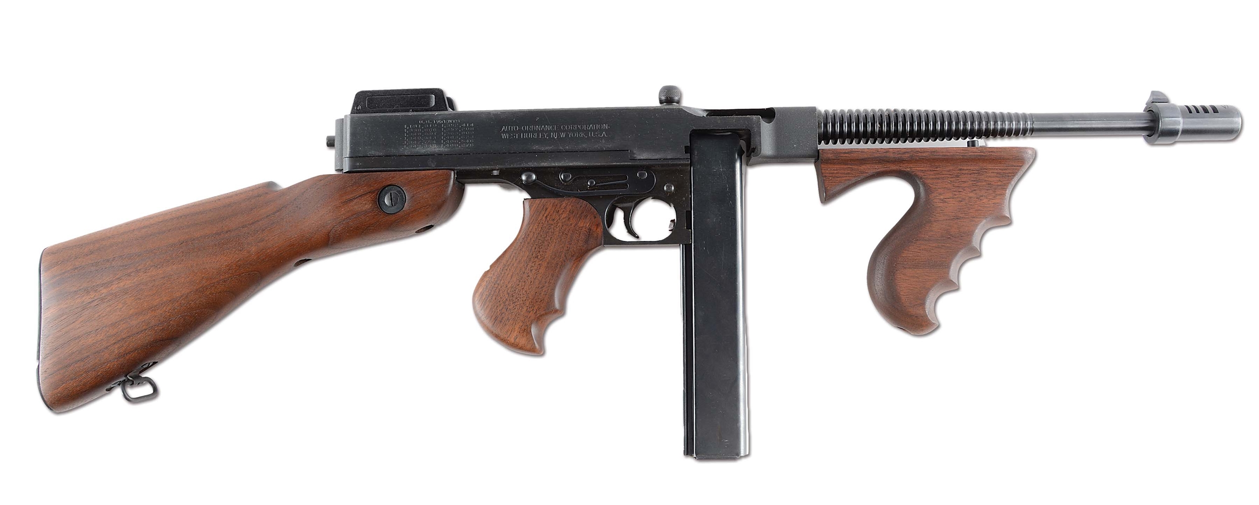 (N) INCREDIBLE NEW IN BOX AUTO ORDNANCE THOMPSON 1928 WEST HURLEY MACHINE GUN (CURIO & RELIC)