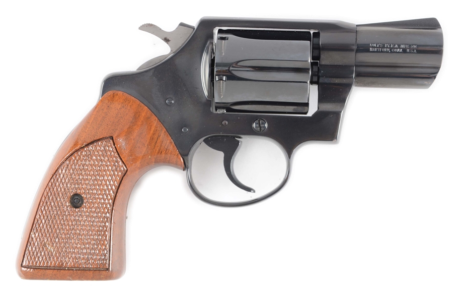 (M) CASED COLT NEW MODEL DETECTIVE SPECIAL DOUBLE ACTION REVOLVER (1975).