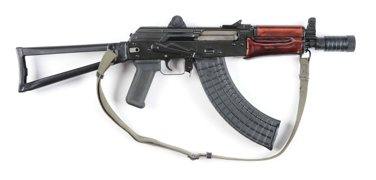 (N) APPARENTLY UNFIRED ITM ARMA CO “PETER FLEIS” CONVERTED MK-99 (AK-47 LOOK ALIKE) SEMI-AUTOMATIC SHORT BARRELED RIFLE (SHORT BARREL RIFLE) 