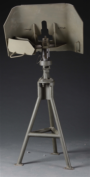 Lot Detail - M60 MACHINE GUN TRIPOD AND MOUNT LOT WITH ARMORED HIGH ...