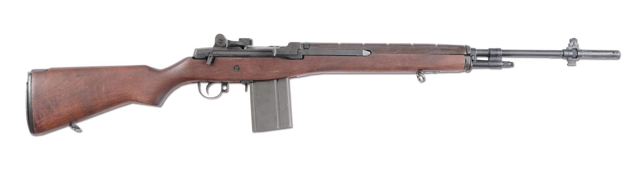(N) INCREDIBLE AND HISTORIC HARRINGTON AND RICHARDSON EXPERIMENTAL U.S. M-14 MACHINE GUN WITH SPARE SHORT BARREL & EARLY DEVELOPMENTAL FOLDING STOCK ASSEMBLY (CURIO AND RELIC)