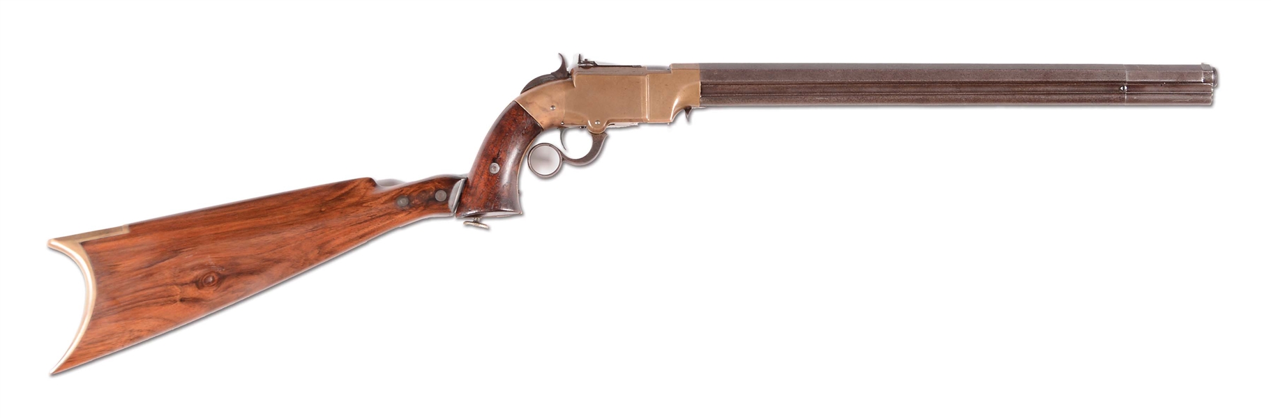 (A) RARE AND IMPORTANT VOLCANIC LEVER ACTION PISTOL/CARBINE SERIAL NUMBER 1