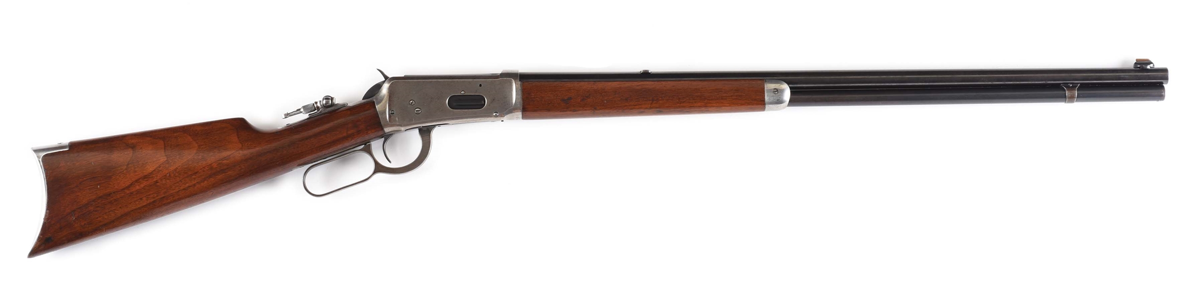 (C) WINCHESTER MODEL 1894 LEVER ACTION RIFLE (1921).