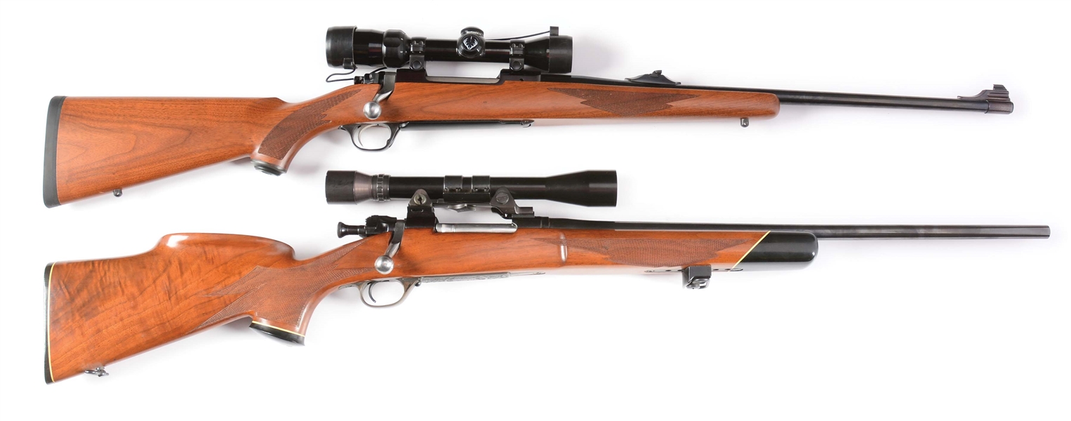 LOT OF 2: BOLT ACTION RIFLES.