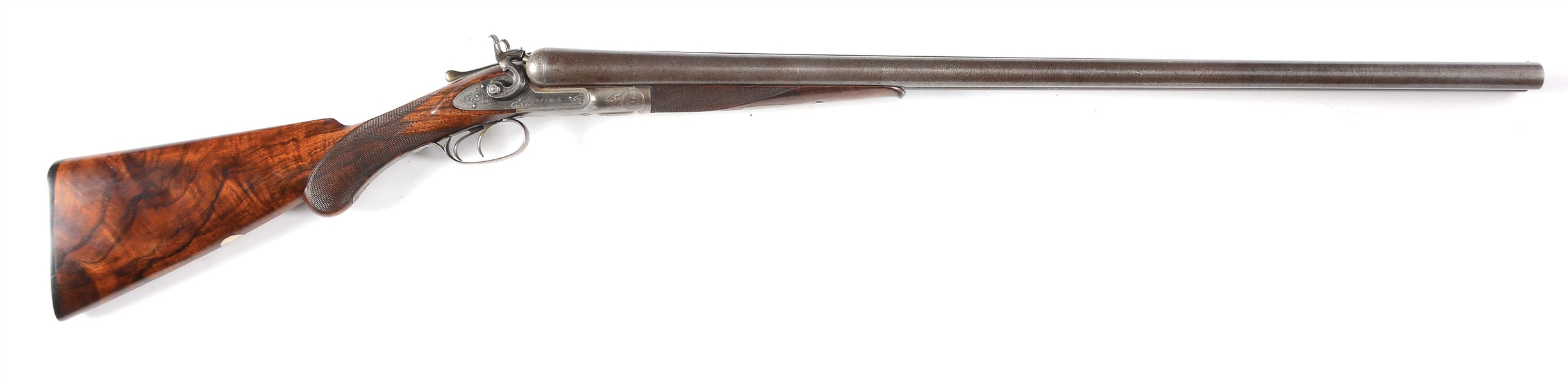 (A) COLT MODEL 1878 DOUBLE HAMMER 10 GAUGE SHOTGUN.