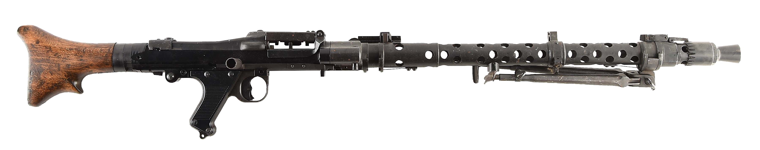 VERY FINE GERMAN WW2 MG-34 DISPLAY MACHINE GUN 