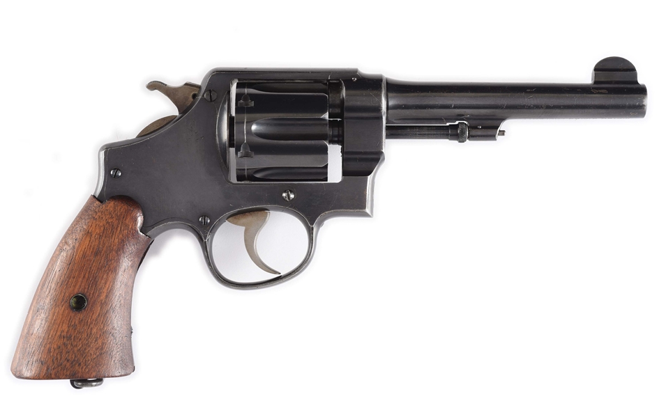 (C) GEN. MARK W. CLARKS SMITH & WESSON MODEL 1917 REVOLVER.