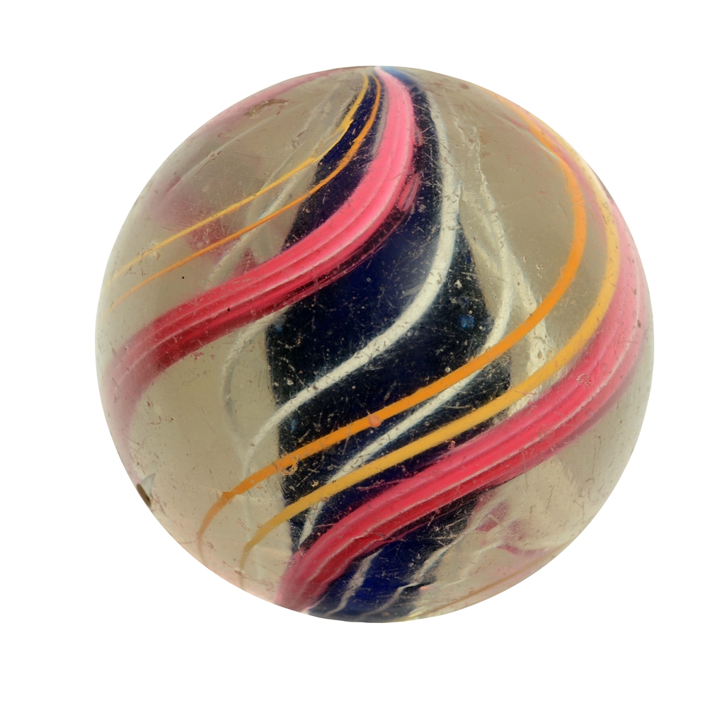 LARGE FOUR STAGE SWIRL MARBLE.