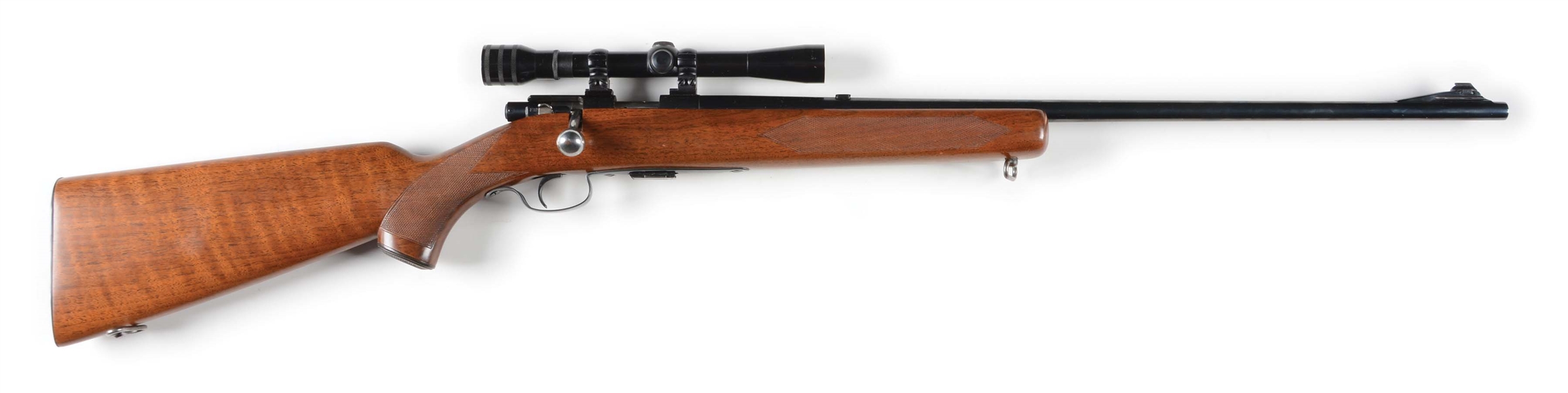 (C) PRE-WAR WINCHESTER MODEL 75 BOLT ACTION SPORTING RIFLE (1941).
